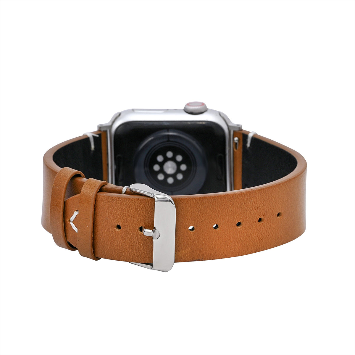 Men’s Green Leather Apple Watch Strap