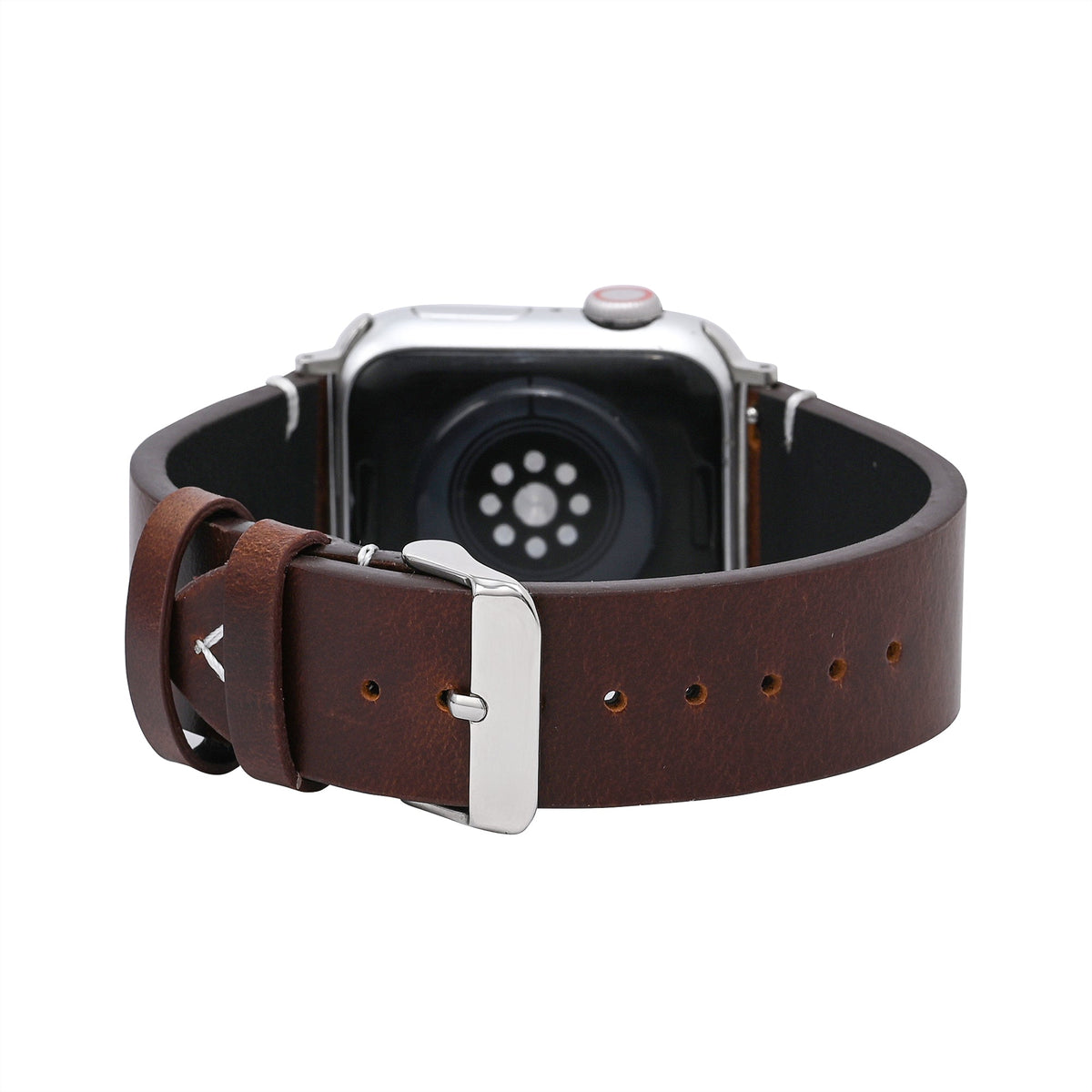 Men’s Green Leather Apple Watch Strap