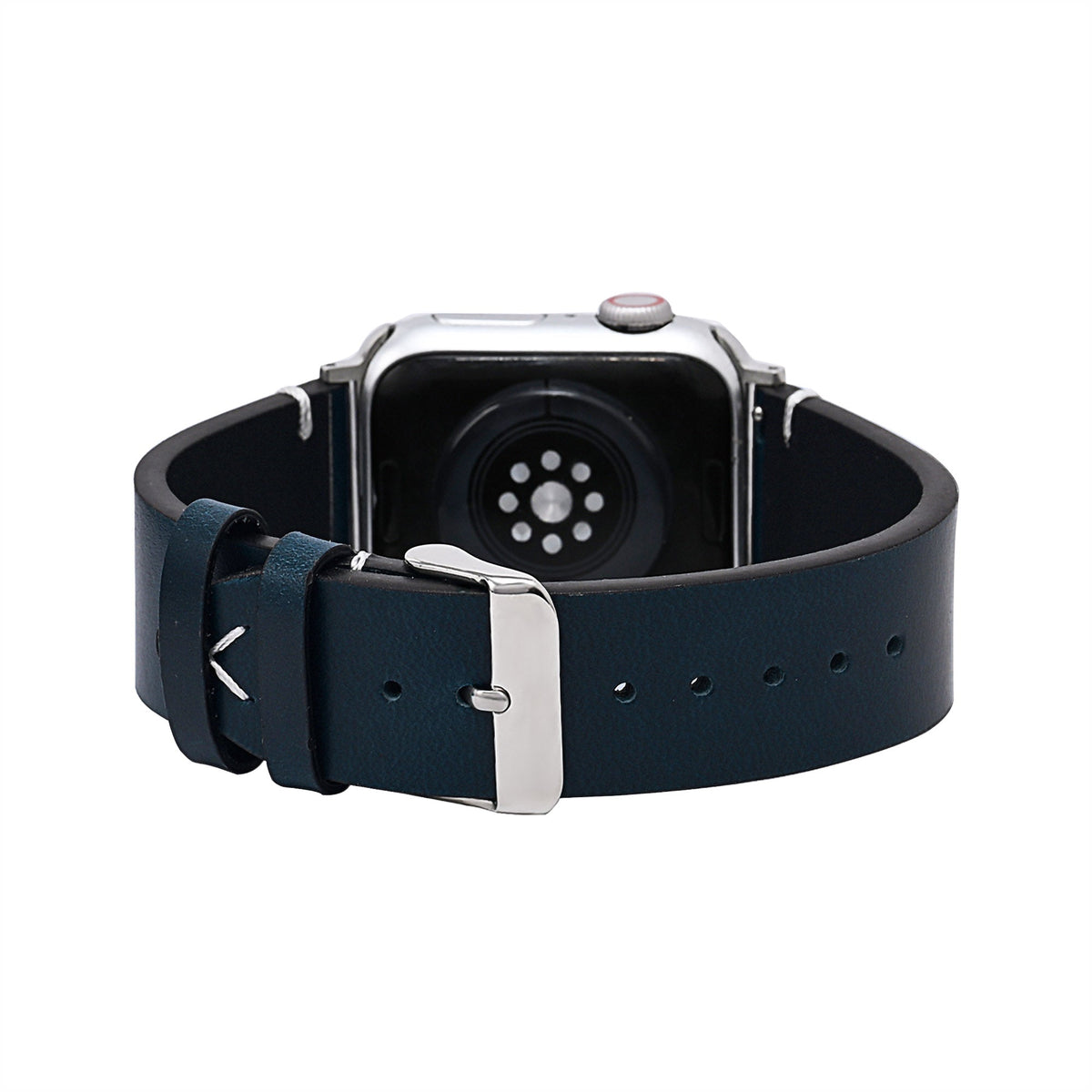 Men’s Dark Brown Leather Apple Watch Strap