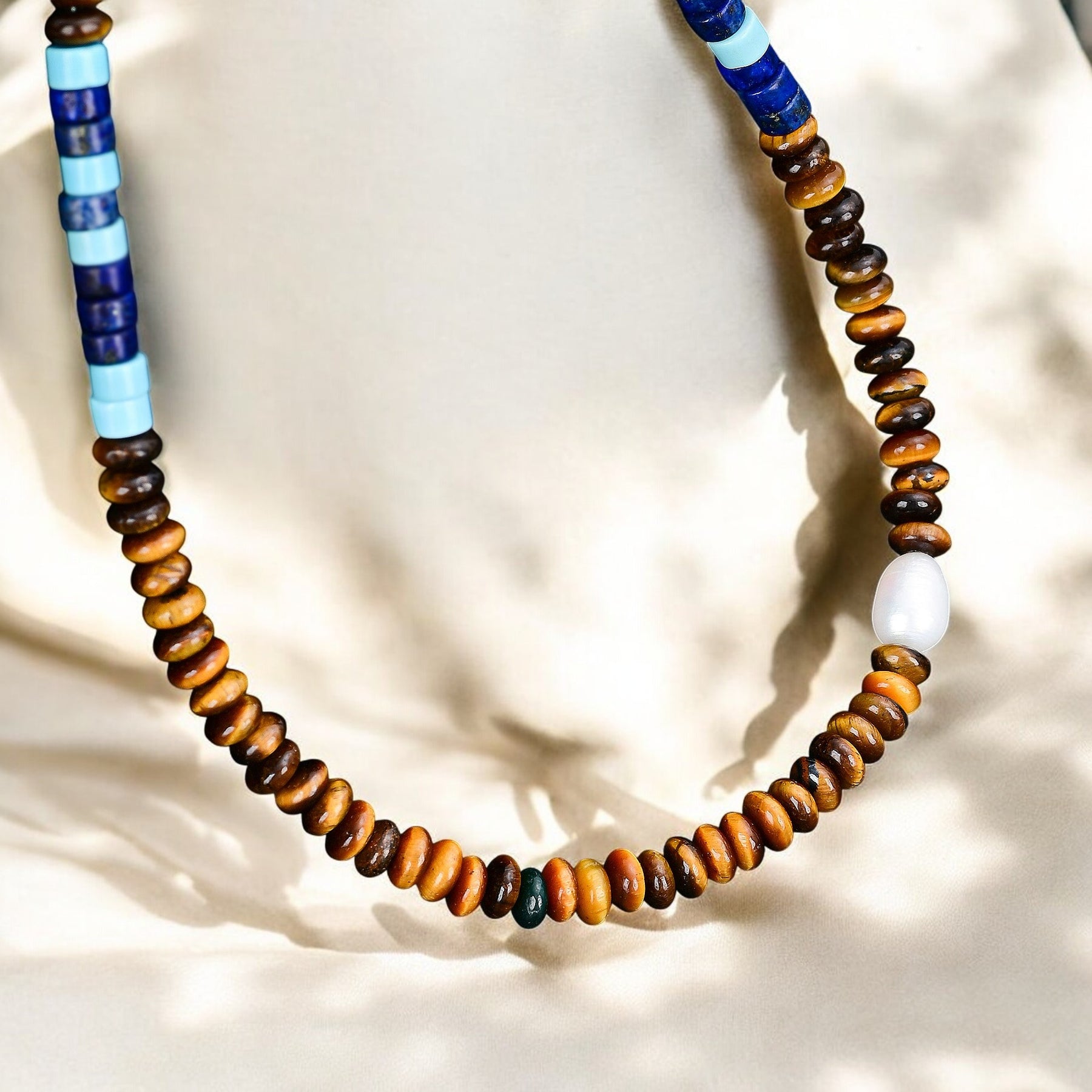 Men's Cobalt Earth Necklace
