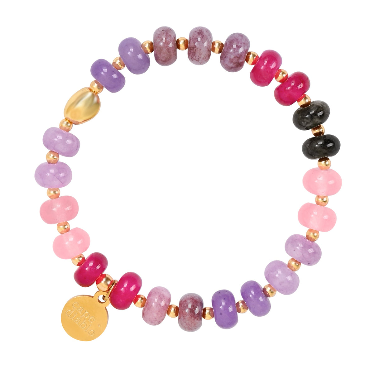 Berry Jade Bloom Bracelet