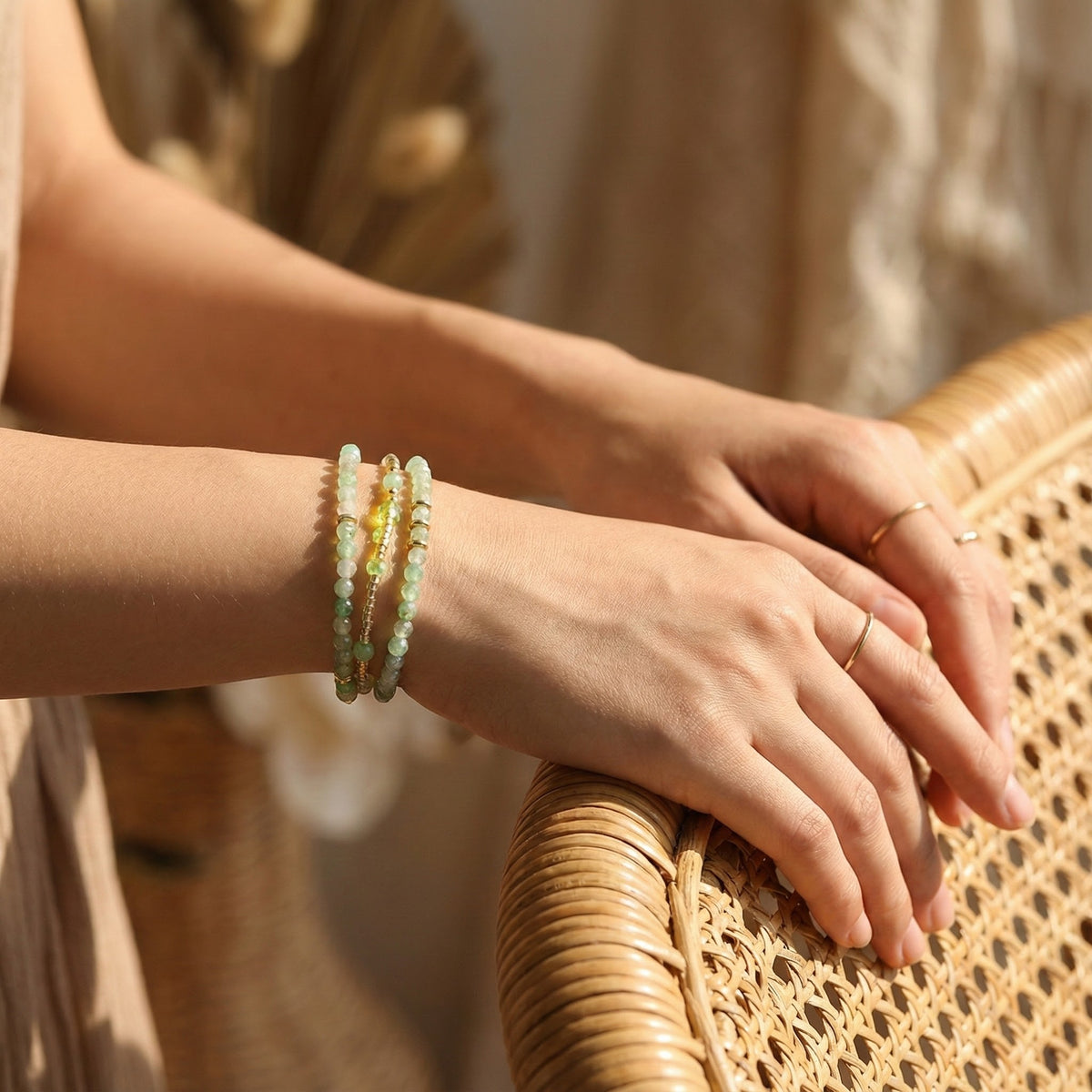 Mint Glow Multi-Style Bracelet/Necklace