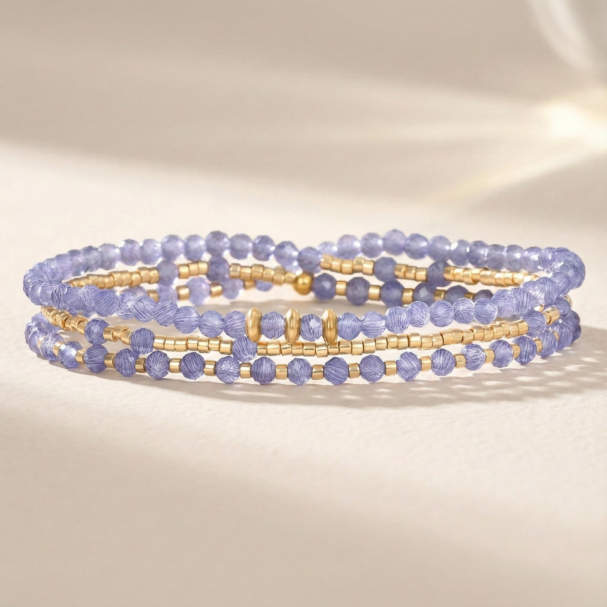 Lilac Glow Multi-Style Bracelet/Necklace