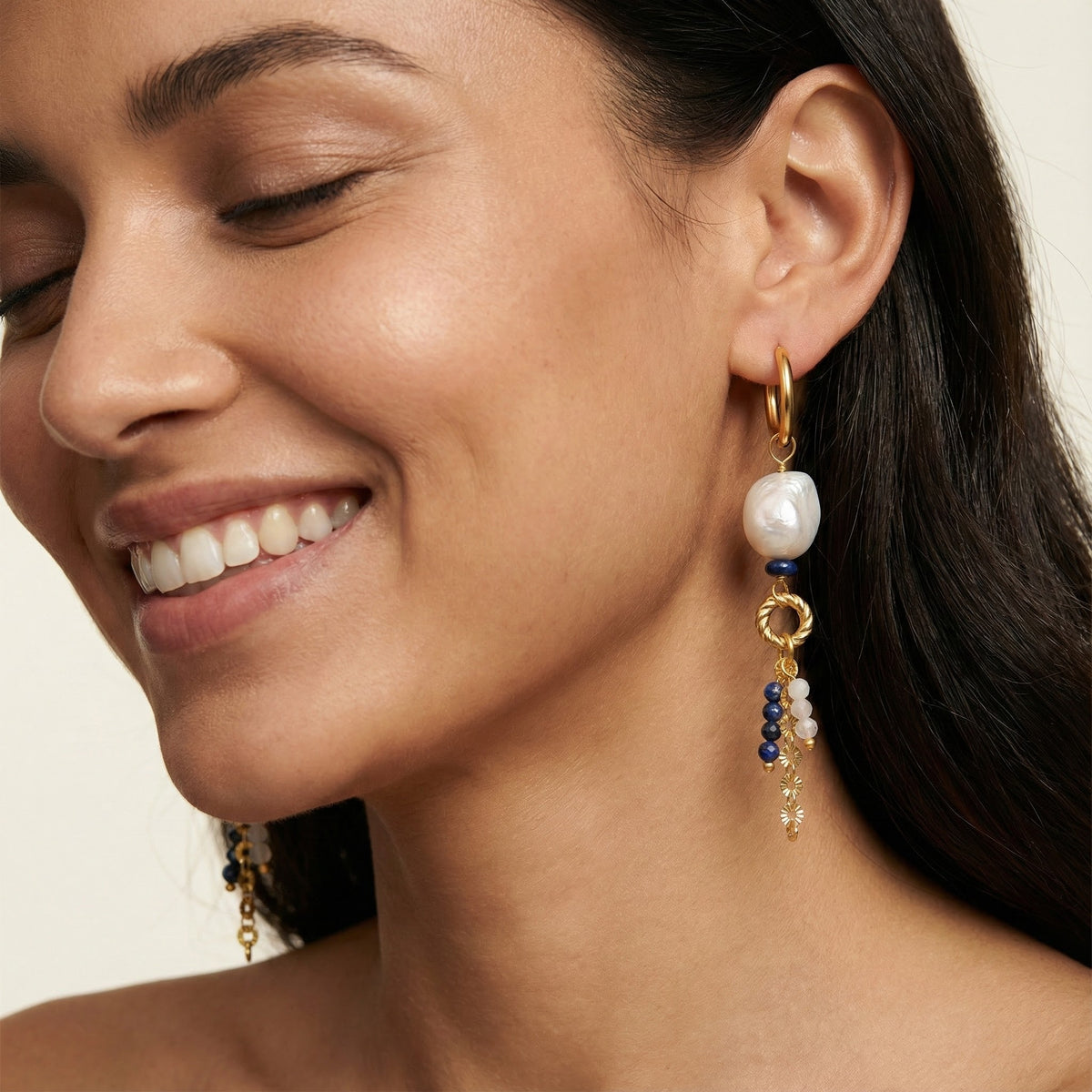 Soleil Pearl Earrings