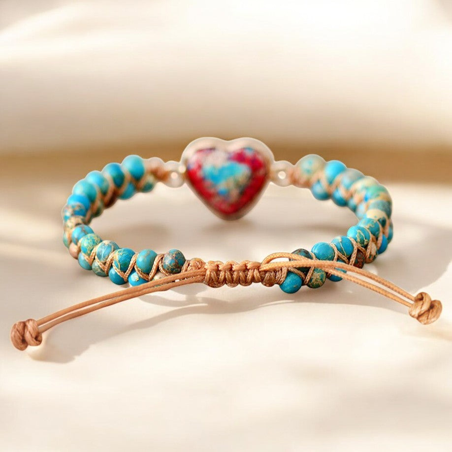 Passion Heart Friendship Bracelet