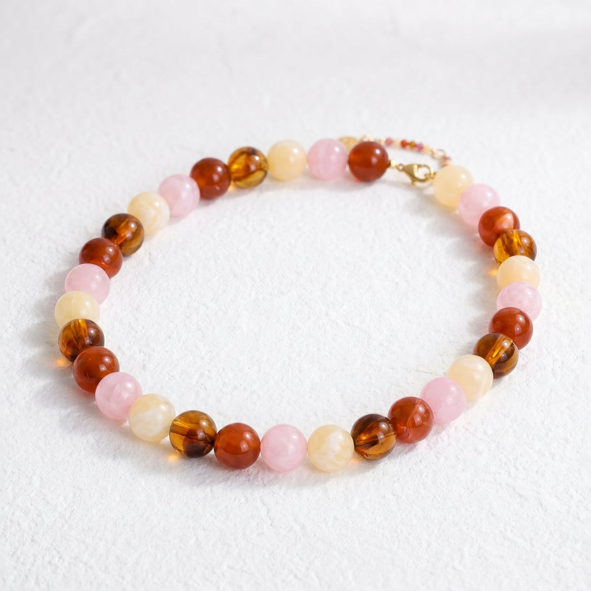 Chunky Purple Beaded Necklace