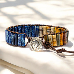 Men's Warrior Jasper Bracelet