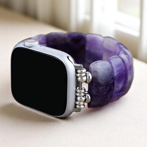 Amethyst Allure Stretch Apple Watch Strap