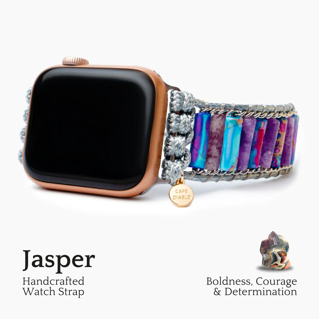 Serene Imperial Jasper Apple Watch Strap