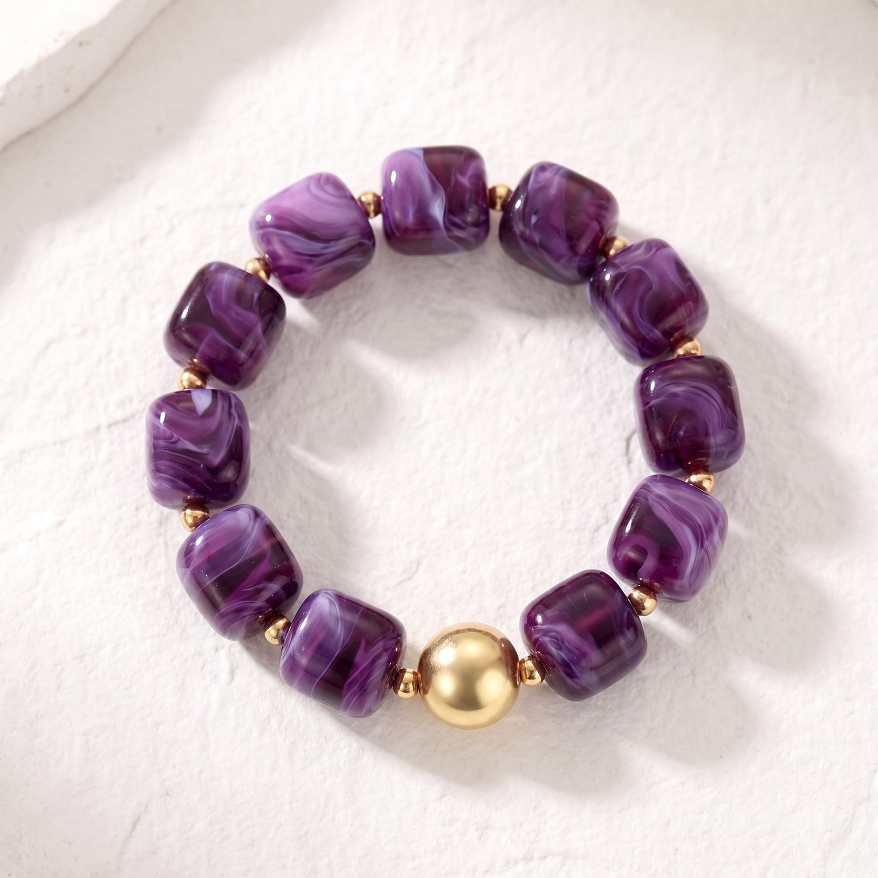 Amethyst Dream Chunky Bracelet