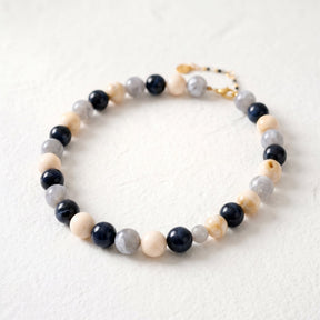 Chunky Rose Beaded Necklace