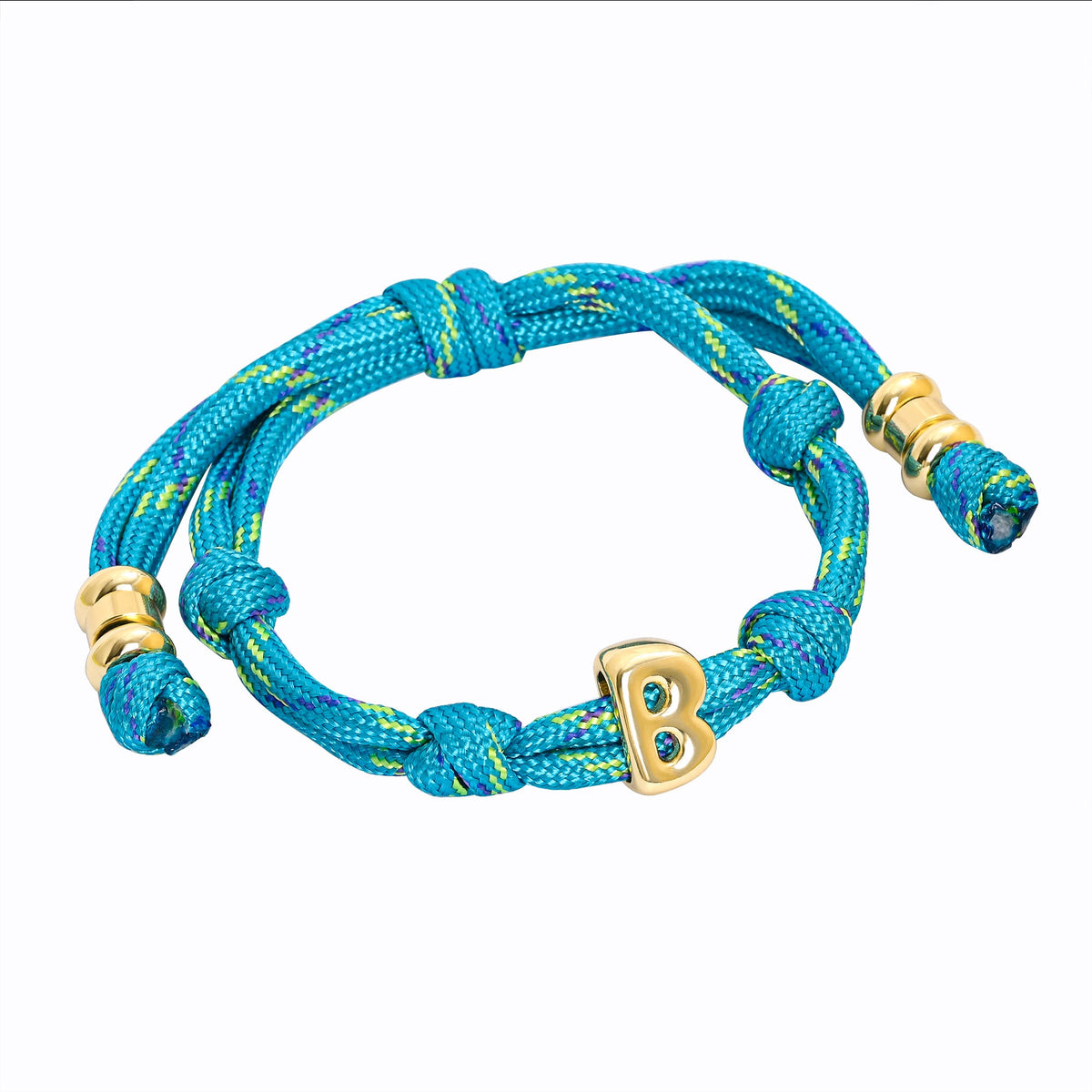 Knotted Initial Bracelets