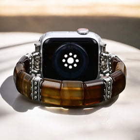 Ethereal Dune Agate Stretch Apple Watch Strap