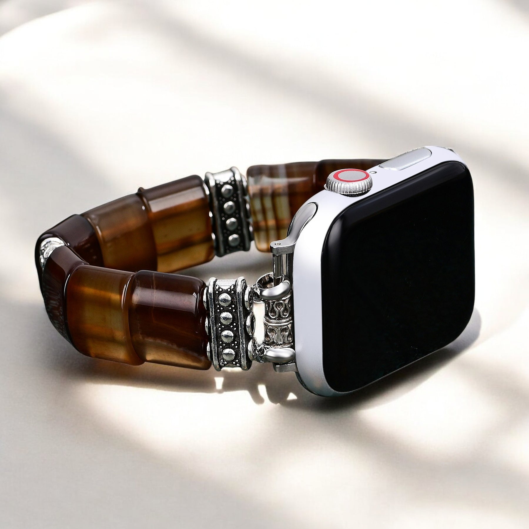 Ethereal Dune Agate Stretch Apple Watch Strap