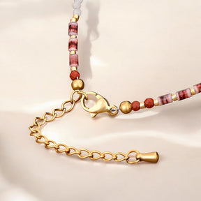 Scarlet Harmony Anklet