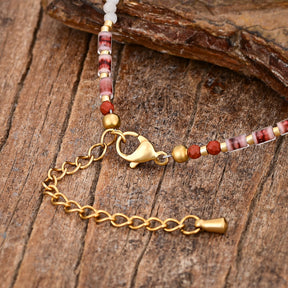 Scarlet Harmony Anklet