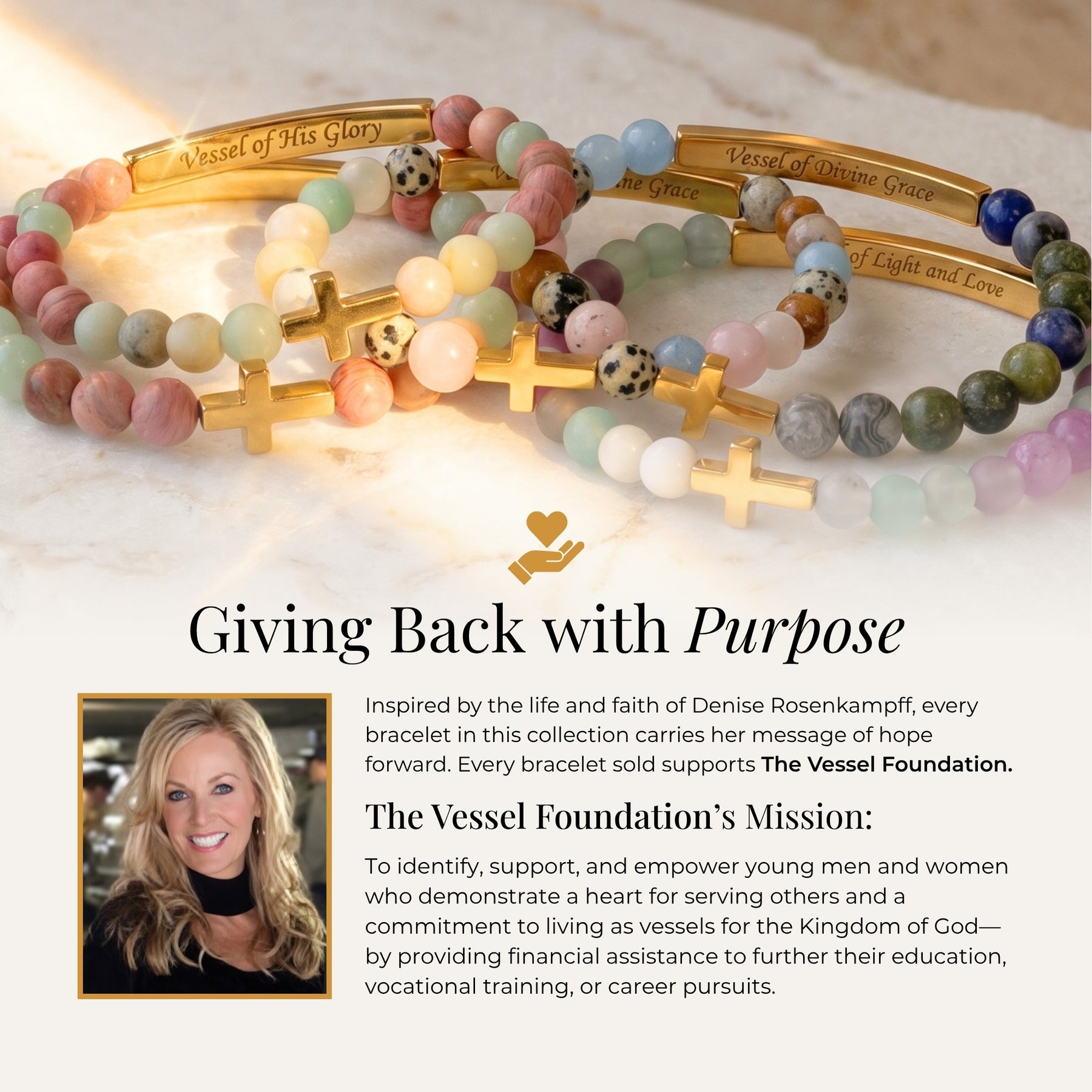 Vessels of Purpose Secret Message Bracelet