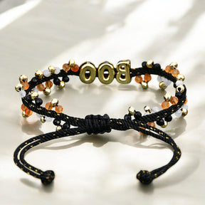 Spooky Boo Halloween Bracelet