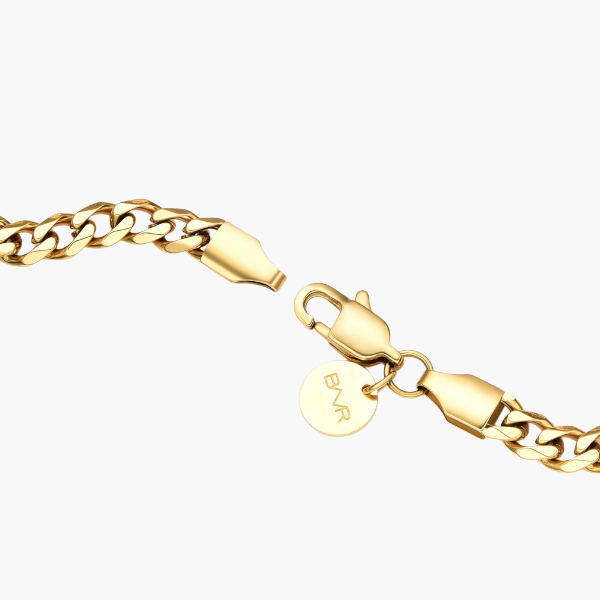 Cuban Bracelet (Gold) 5mm