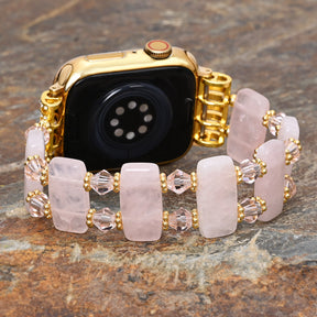 Rose Harmony Stretch Apple Watch Strap