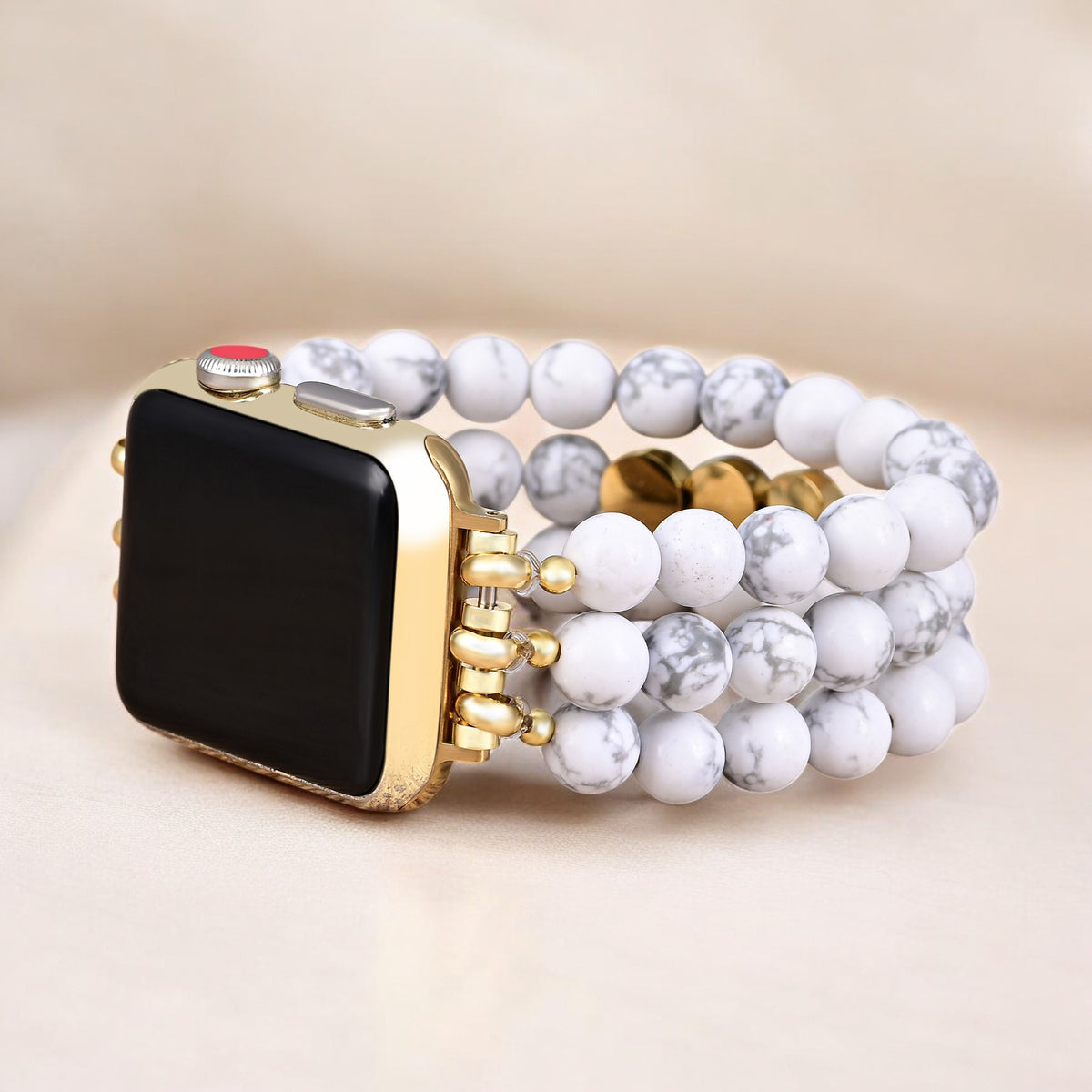 Howlite Peace Inspiration Apple Watch Strap