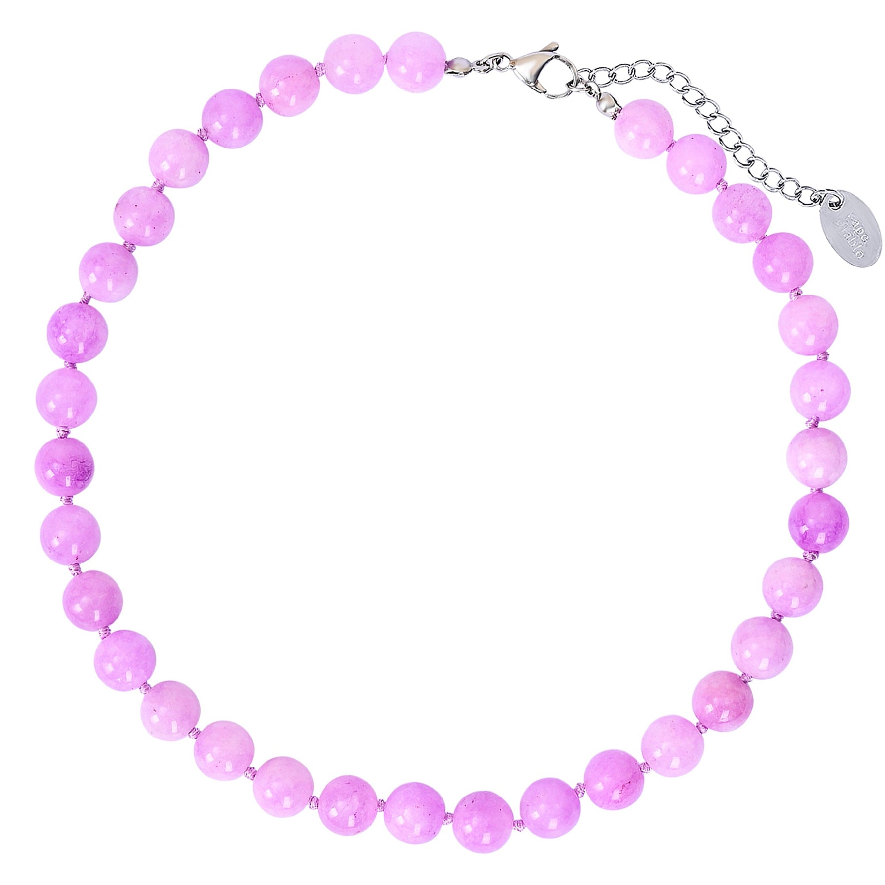 Blissful Lilac Jade Choker Necklace