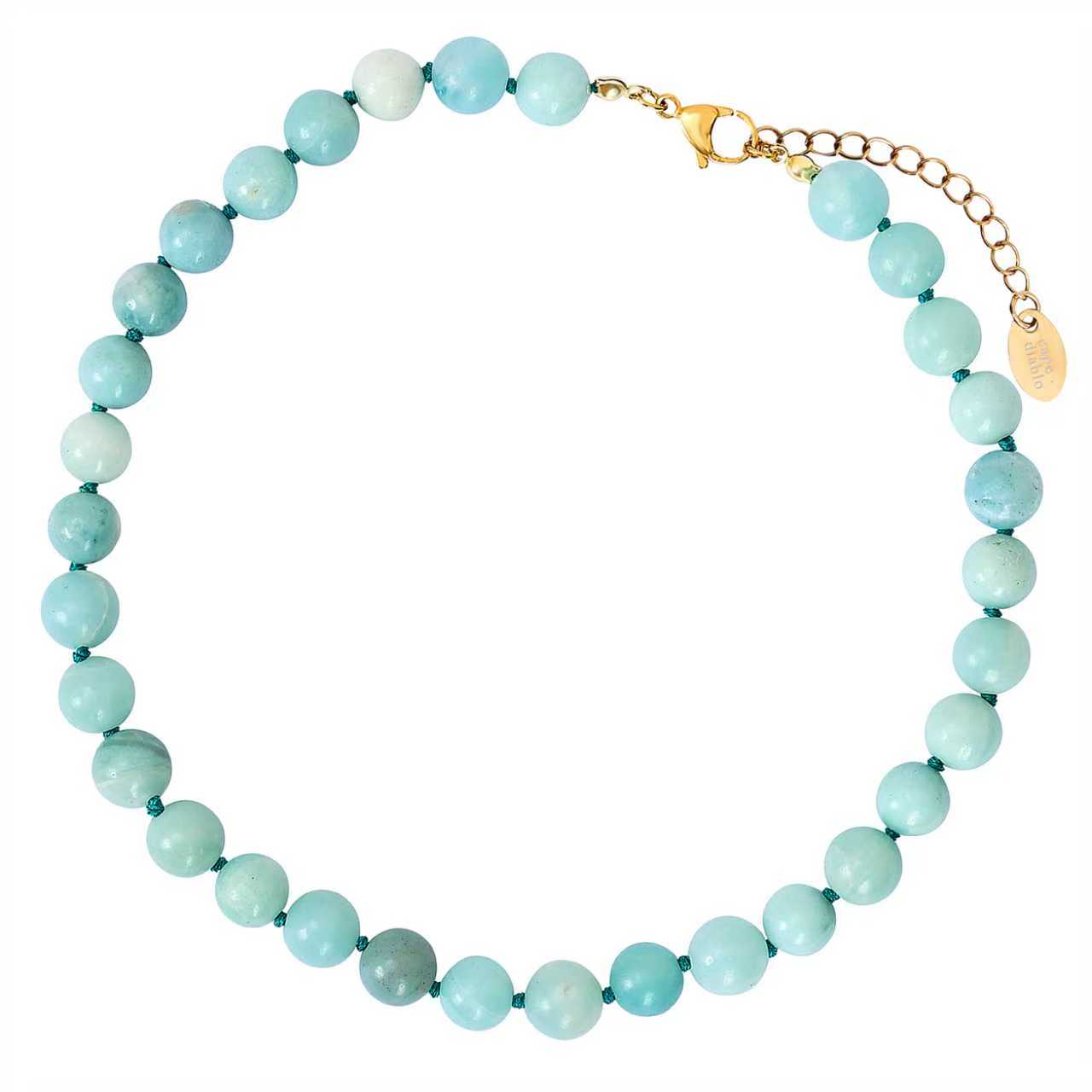 Caribbean Amazonite Choker Necklace