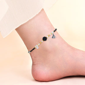 Moonstone Eclipse Anklet