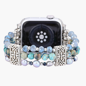 Artisanal Jasper Nomadic Stretch Apple Watch Strap