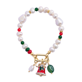 Christmas Spirit Gem Bracelet