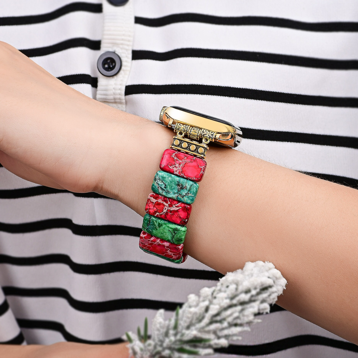 Christmas Wonder Stretch Apple Watch Strap