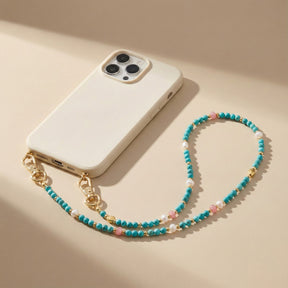 Howlite Horizon Phone Chain