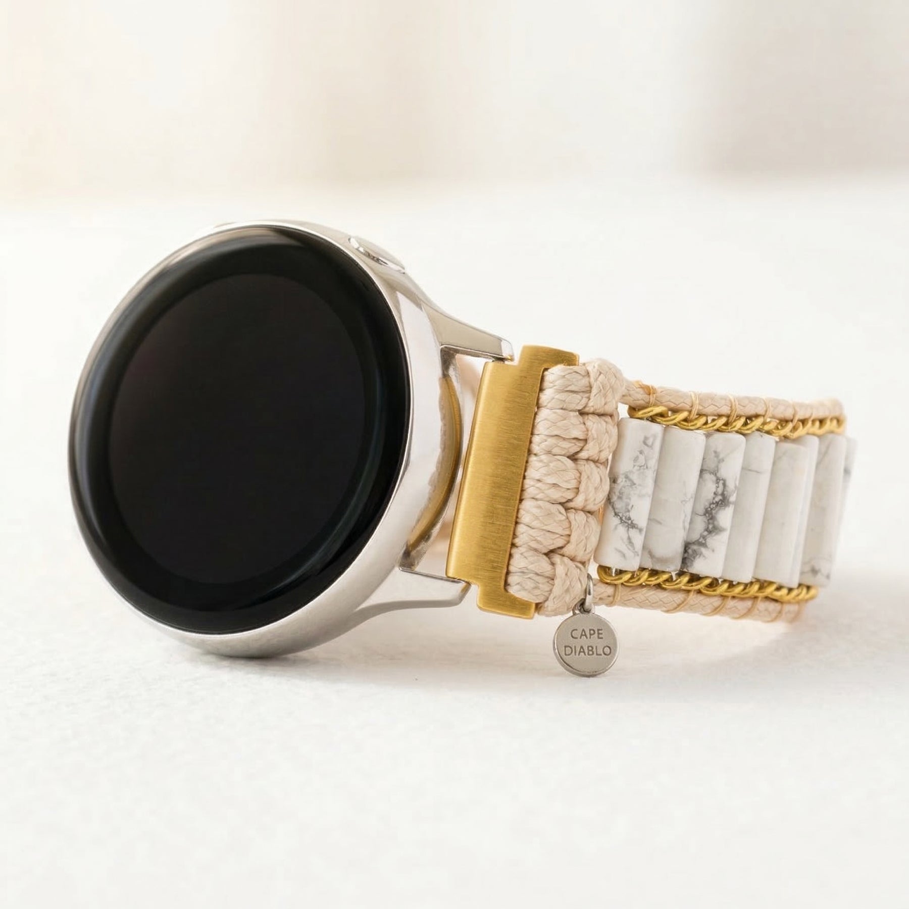 Heavenly Howlite Samsung Galaxy Watch Strap