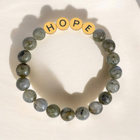 Labradorite Hope Inspiration Bracelet