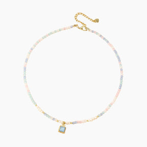 Tranquil Sky Crystal Choker Necklace