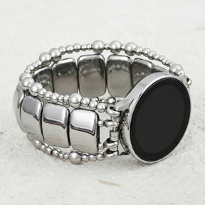 Platinum Noir Stretch Samsung Galaxy Watch Strap