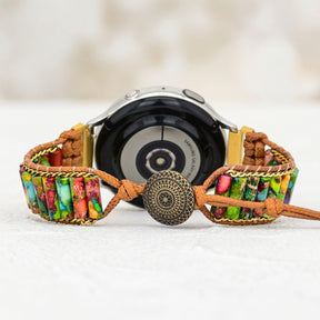 Rainforest Jasper Samsung Galaxy Watch Strap