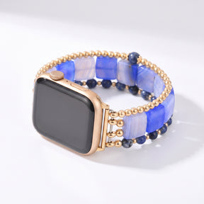 Desert Flame Carnelian Stretch Apple Watch Strap