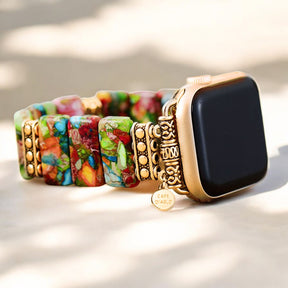 Chic Flower Stretch Apple Watch Strap