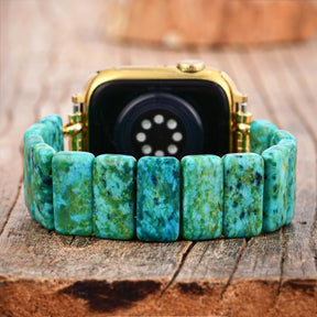 Jade Serenity Stretch Apple Watch Strap