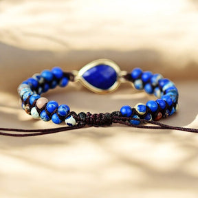 Dainty Lapis Lazuli Energy Bracelet