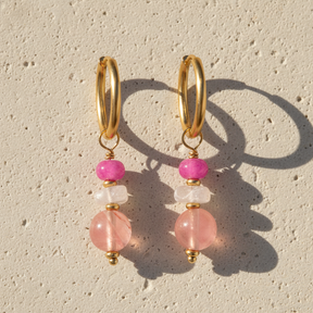 Blush Jade Earrings