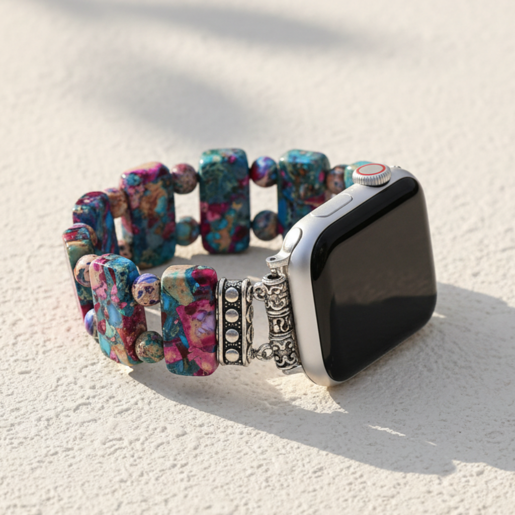 Celestial Radiance Stretch Apple Watch Strap