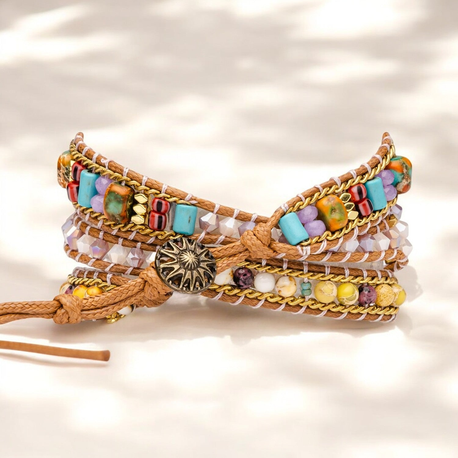 Ethnic Jasper Apple Watch Strap