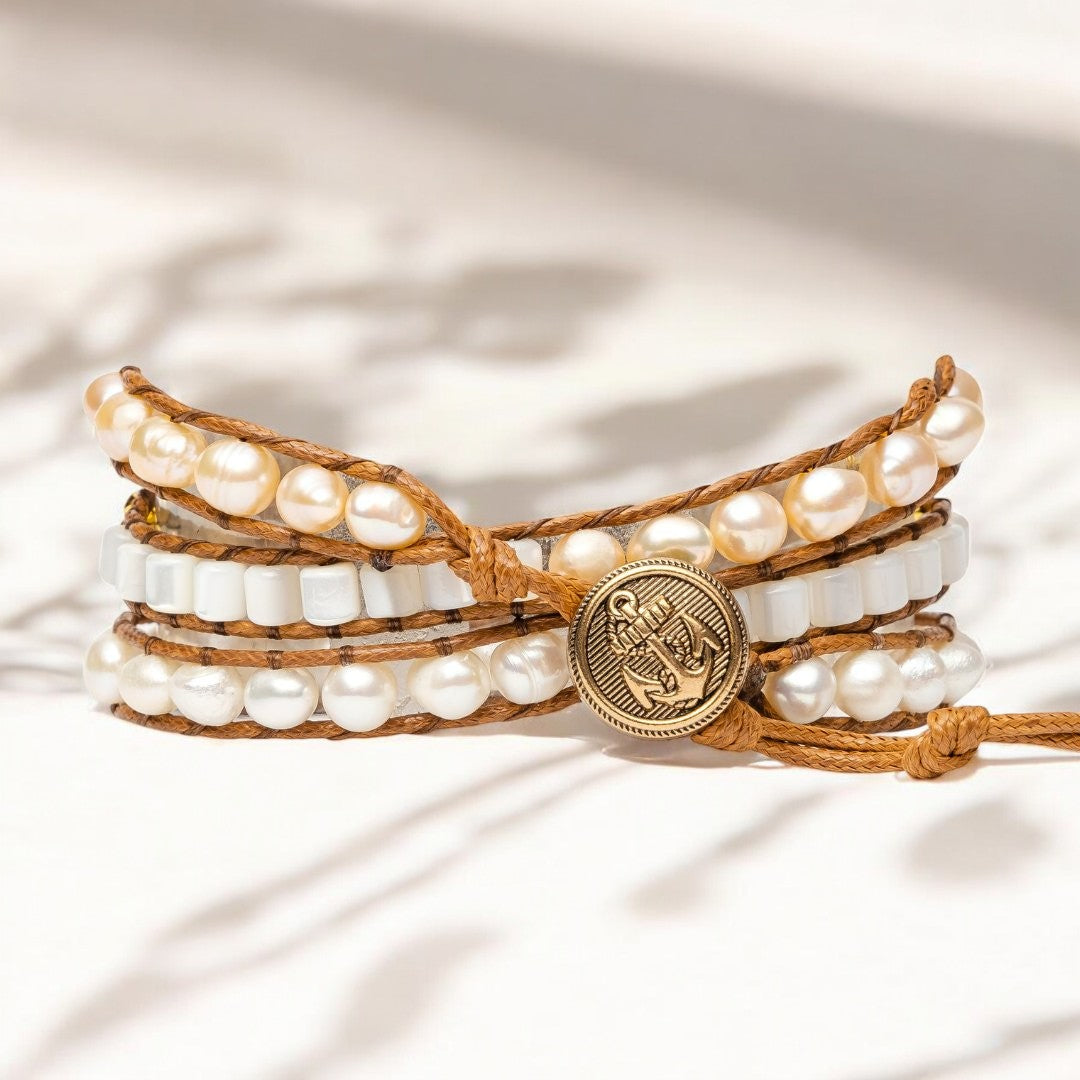 Graceful Freshwater Pearl Apple Watch Strap