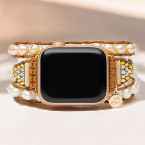 Graceful Freshwater Pearl Apple Watch Strap