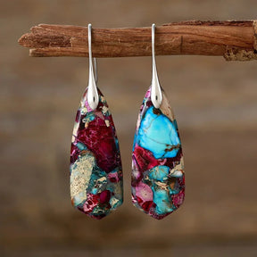 Celestial Mosaic Drop Earrings