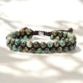 Men's African Turquoise Bracelet