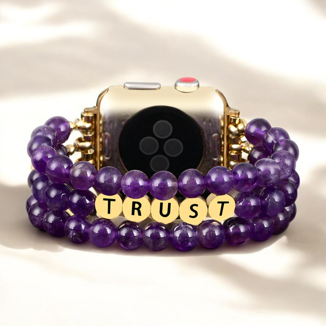 Amethyst Trust Inspiration Apple Watch Strap