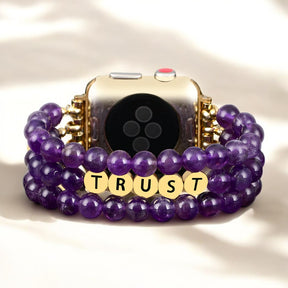 Amethyst Trust Inspiration Apple Watch Strap